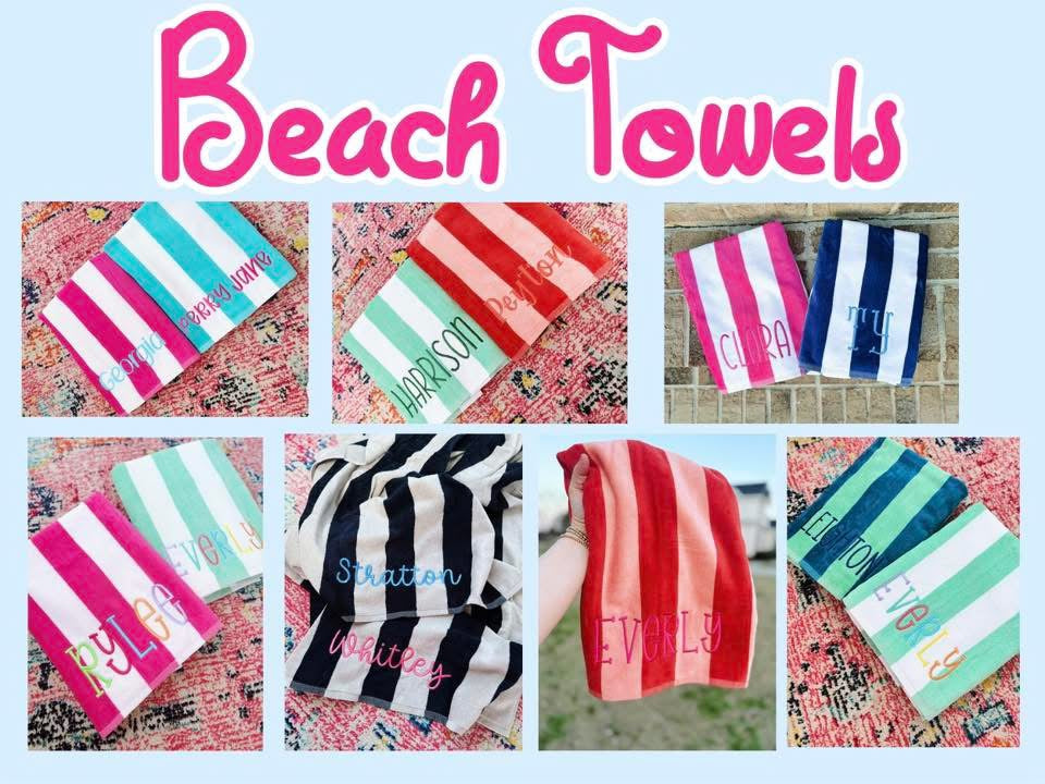 Mystery Beach Towel