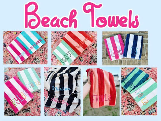 Mystery Beach Towel