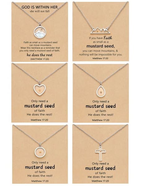 Mustard Seed Necklace