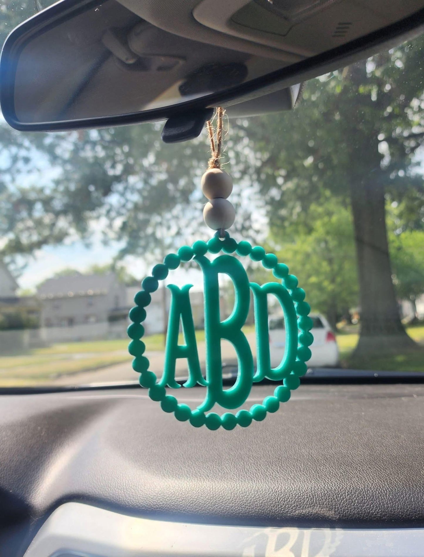Car Charm - Monogram