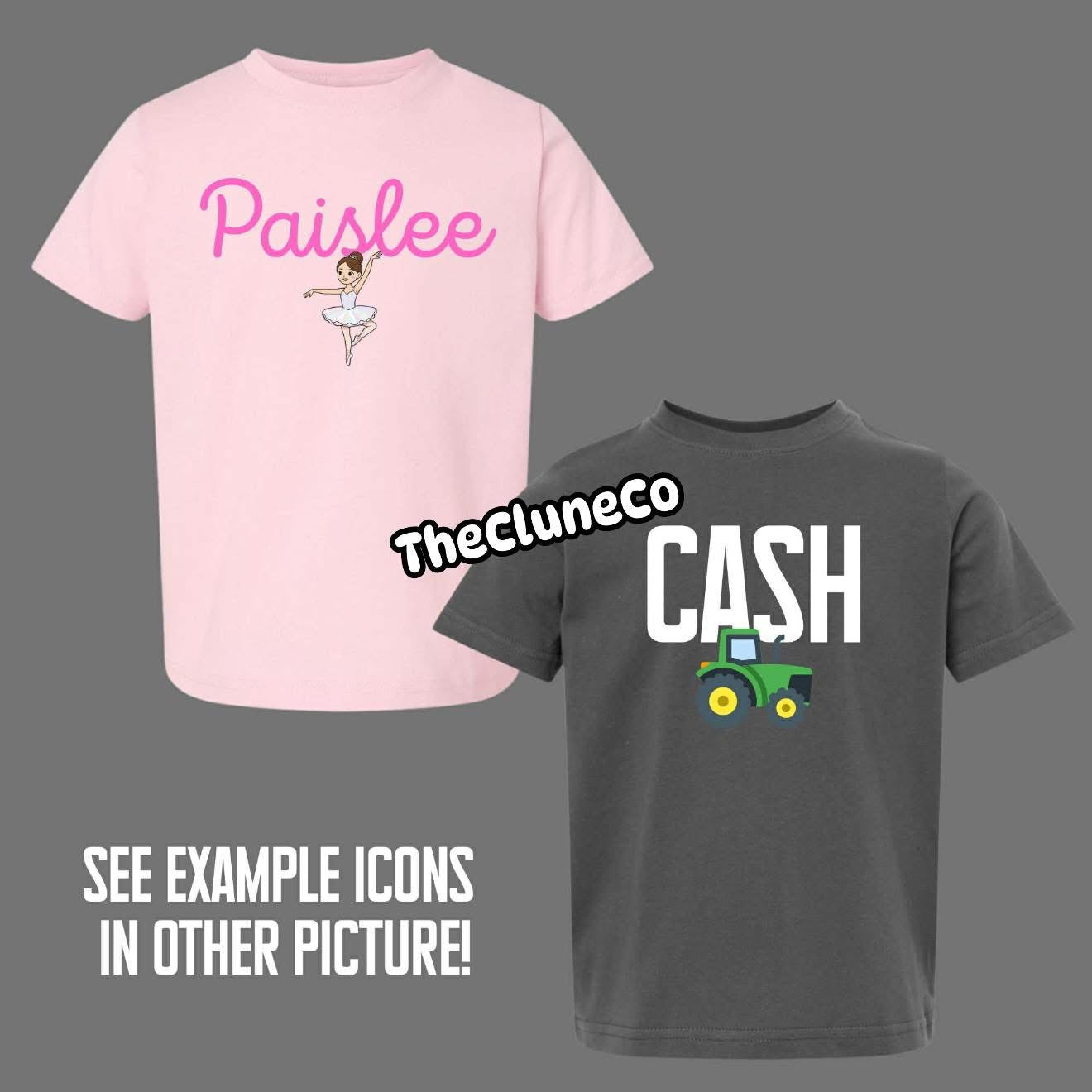 SS Icon Name Tee