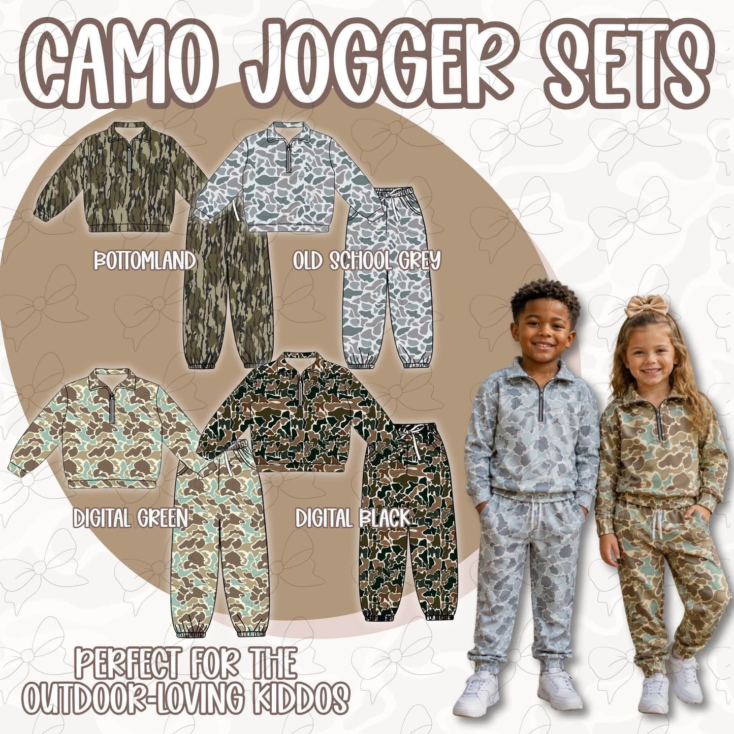 CC Camo Jogger Sets