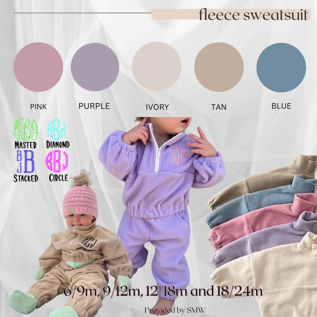 Fleece Sweatsuit